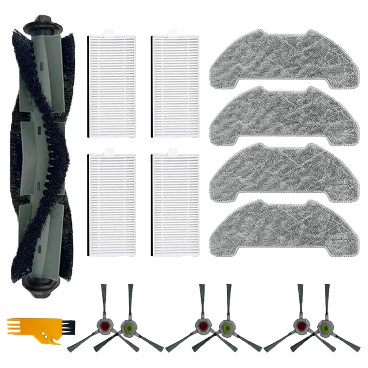 Для Airrobo P30 робот-пылесос Mian боковая щетка Hepa фильтр швабра ткань запасные части