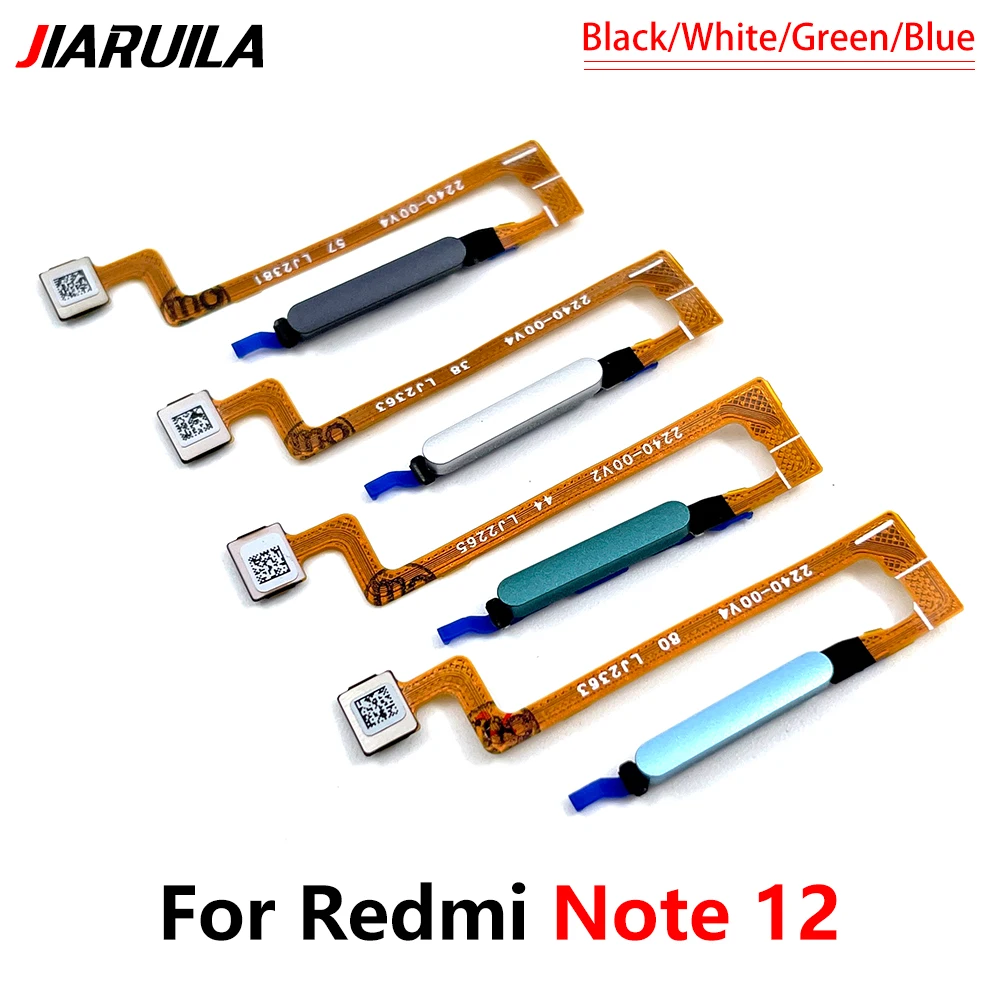 Кнопка "домой" датчик отпечатков пальцев для Xiaomi Redmi Note 12 5G Touch ID гибкий