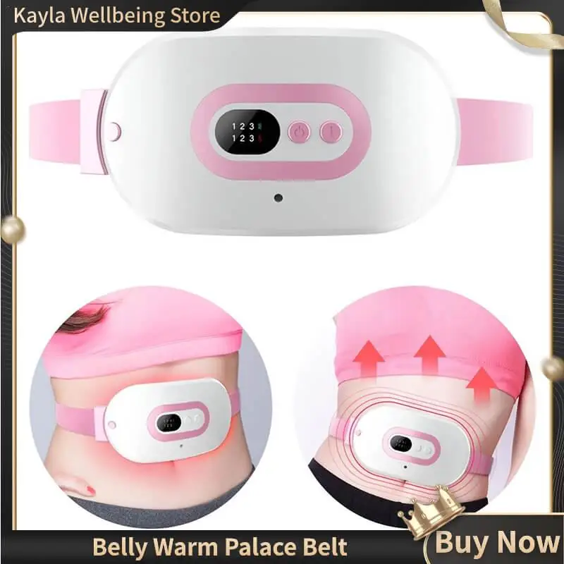 

Portable Heating Pad Menstrual Heating Massager Belt Abdominal Belt Period Relief Thermal Massager Belly Warm Belt
