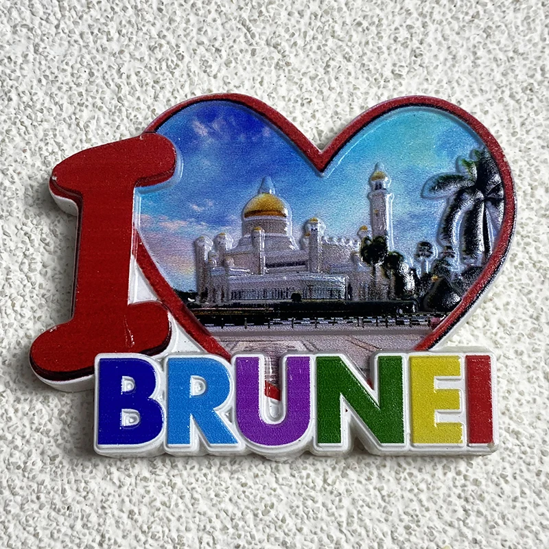 Судан Британги Love World Tourism Сувениры 3D магнитные наклейки на холодильник украшения