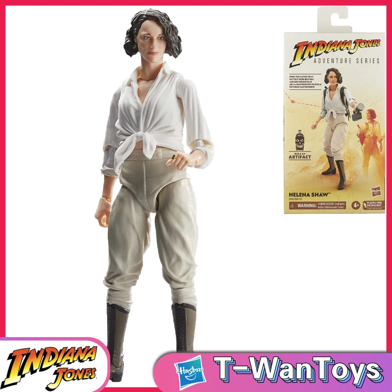 

Hasbro Indiana Jones Adventure Series Helena Shaw (Dial of Destiny) 6-Inch-Scale (15Cm Tall) Action Figure New Collectible Toys