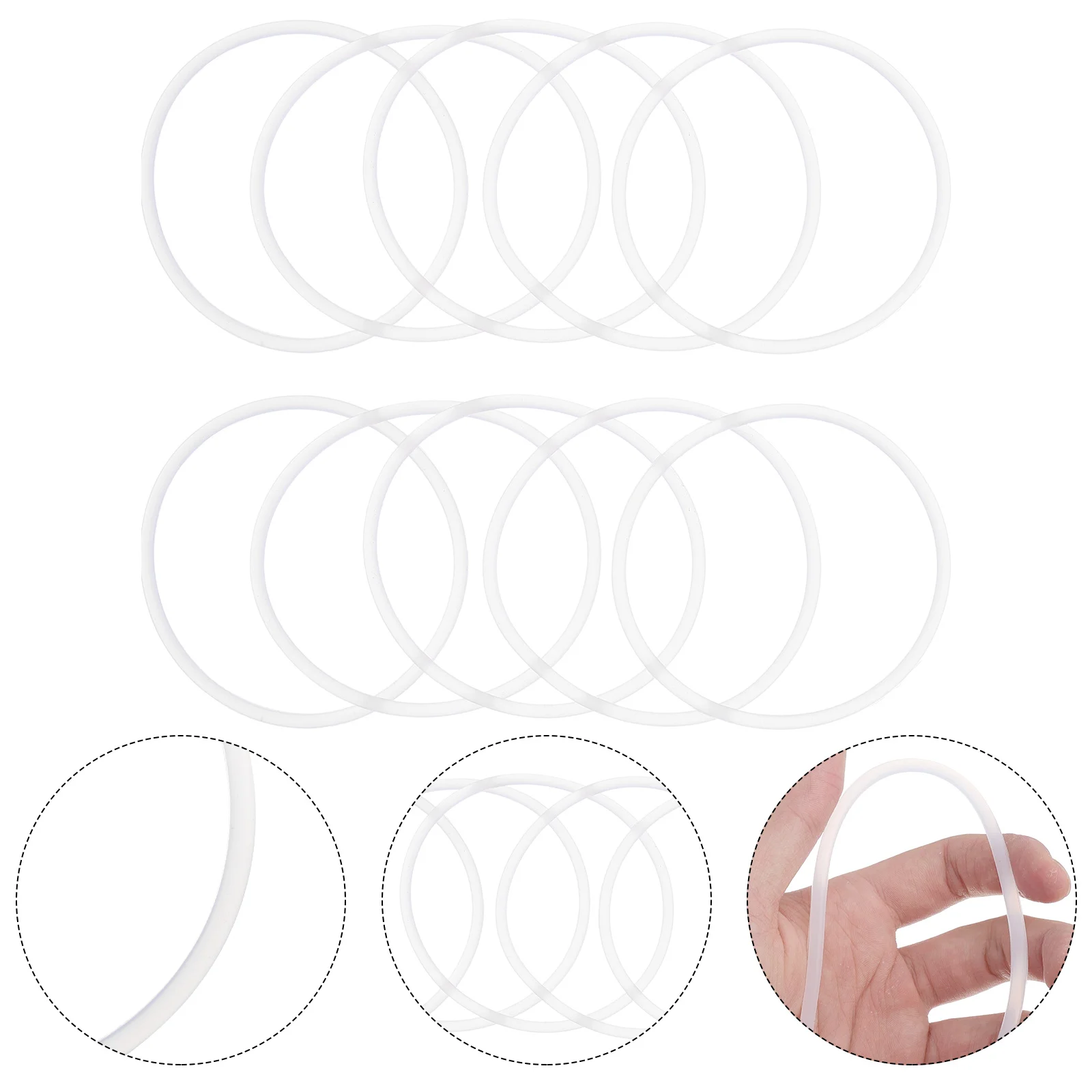 

10pcs Gasket Washer Assortment Kits Sealing Gasket Washer for Water Purifier
