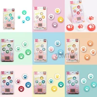 cute cat paw pad claw thumb stick grip cap joystick cover for nintend switch lite ns joy con controller gamepad thumbstick case