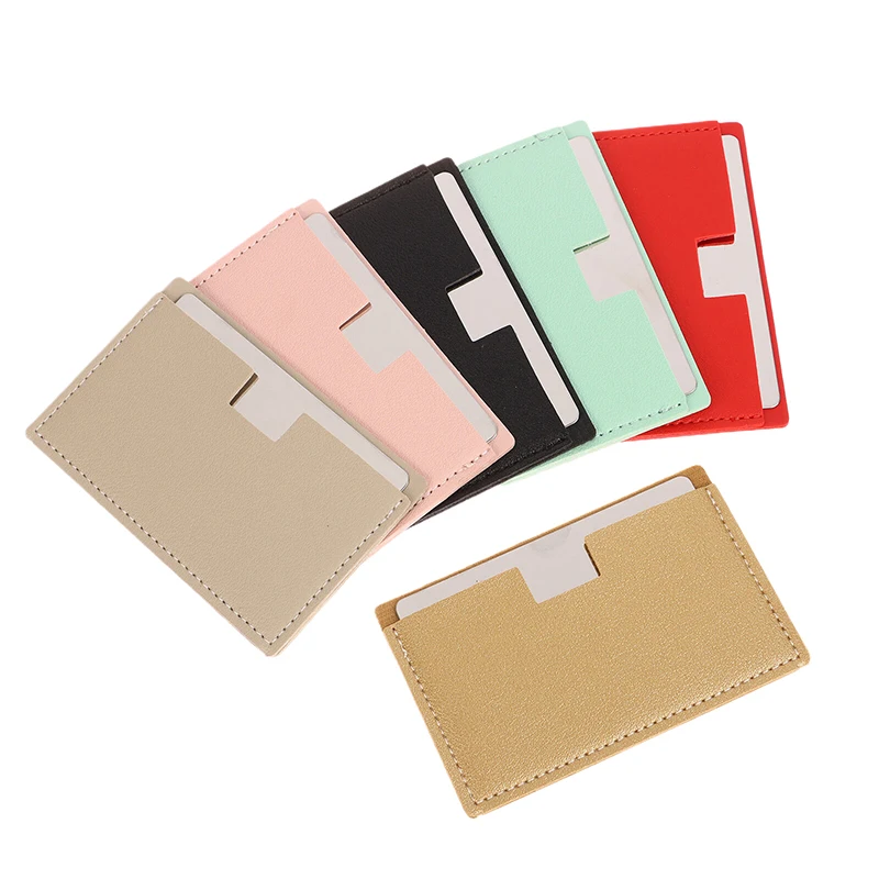 Портативное небьющееся мини-зеркало для макияжа ударопрочное карманное