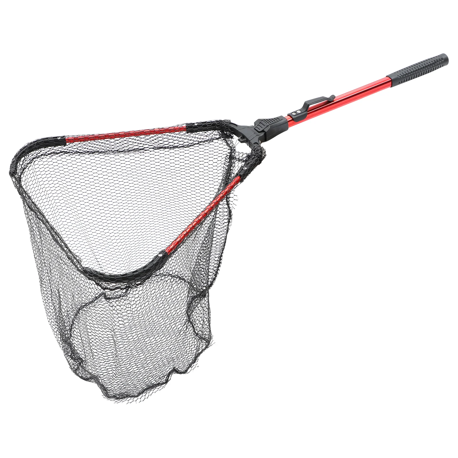 

Folding Fishing Net Hand Dip Accessories Telescopic Pole Handle Aluminum Alloy Landing Telescoping Raft