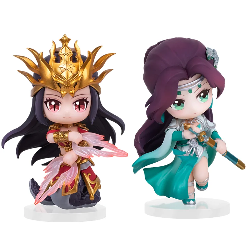 

Qing Cang Cartoon Anime Fights Break Sphere Battle Through The Heavens Medusa Anime Fiugre Action Model Figurals Brinquedos Toys