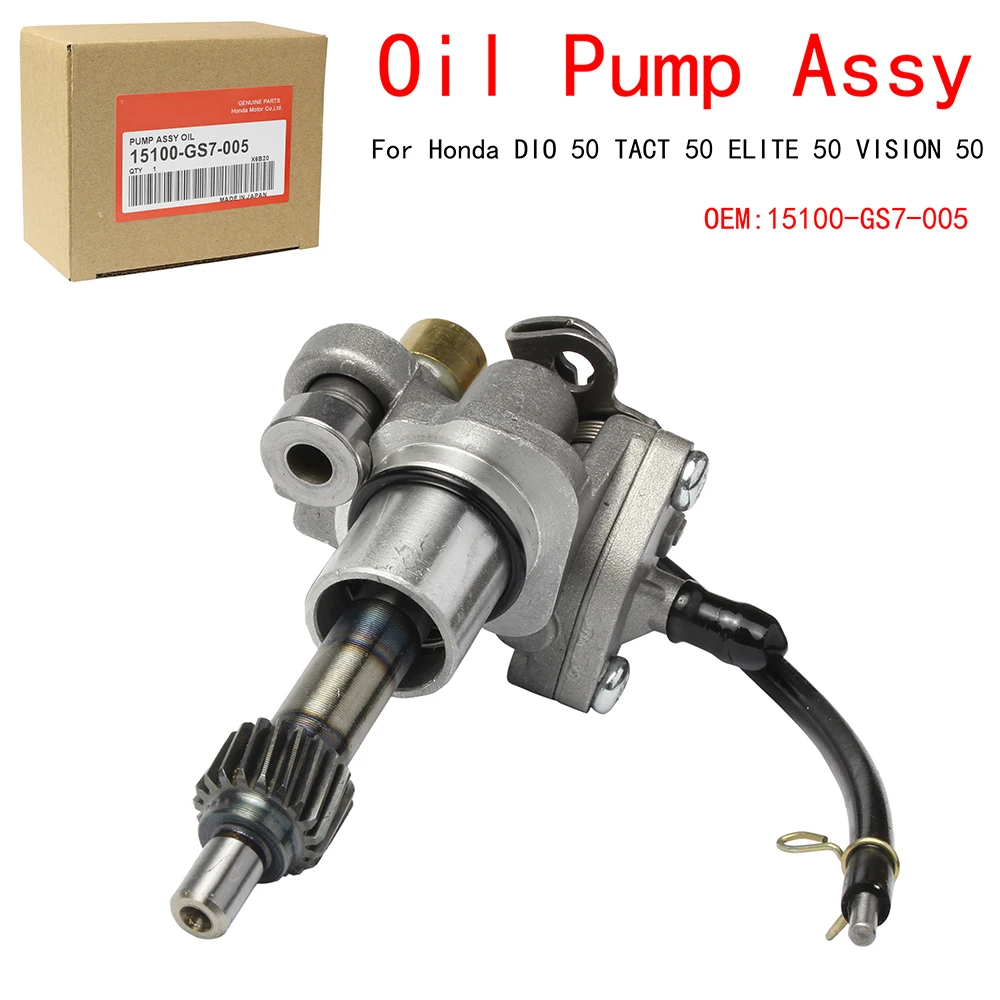 

Pompa Oli Pump Assy 15100-GS7-005 For Honda DIO 50 TACT 50 ELITE 50 VISION 50