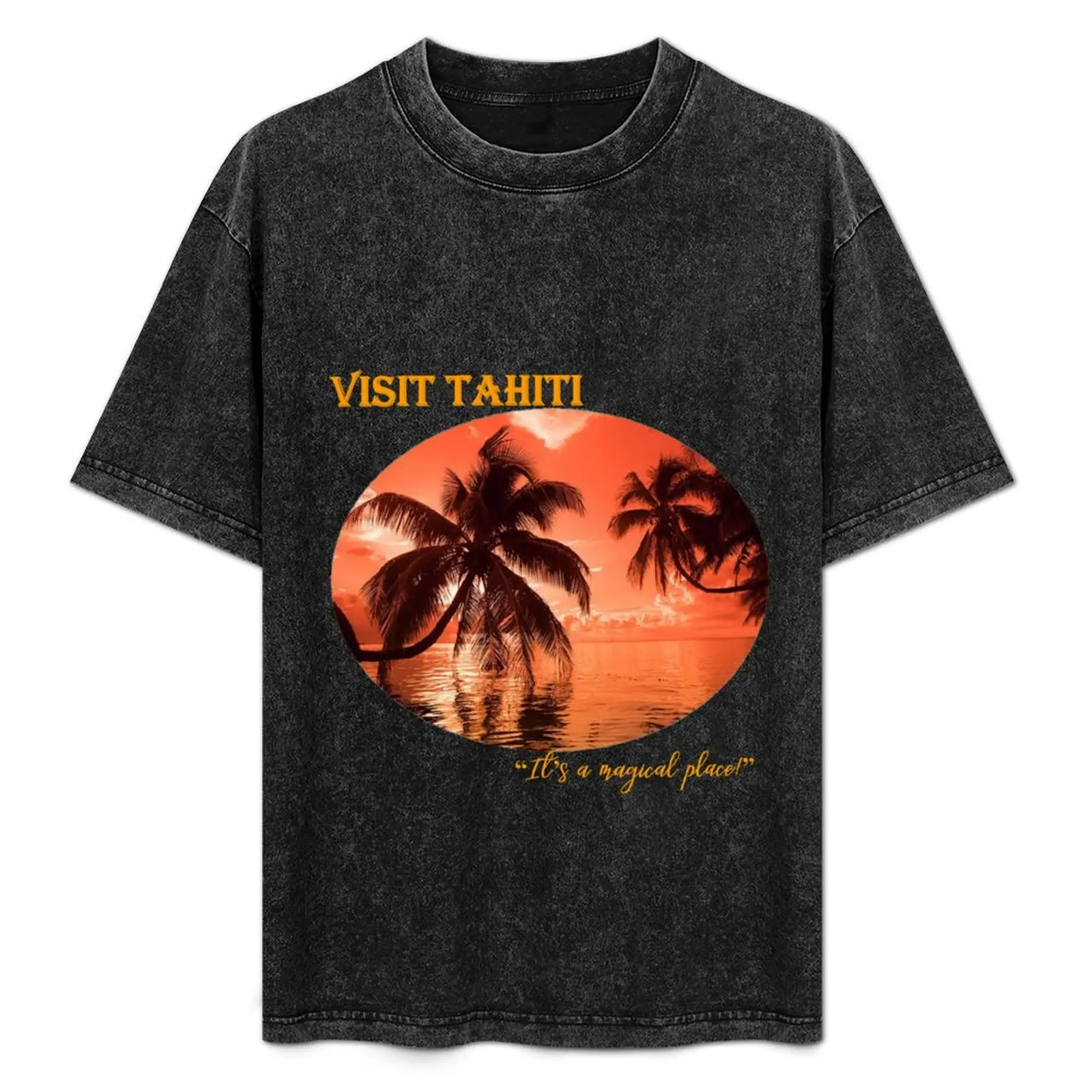 Фото Футболка Visit Tahiti Holiday Simple Tee Shirt №1