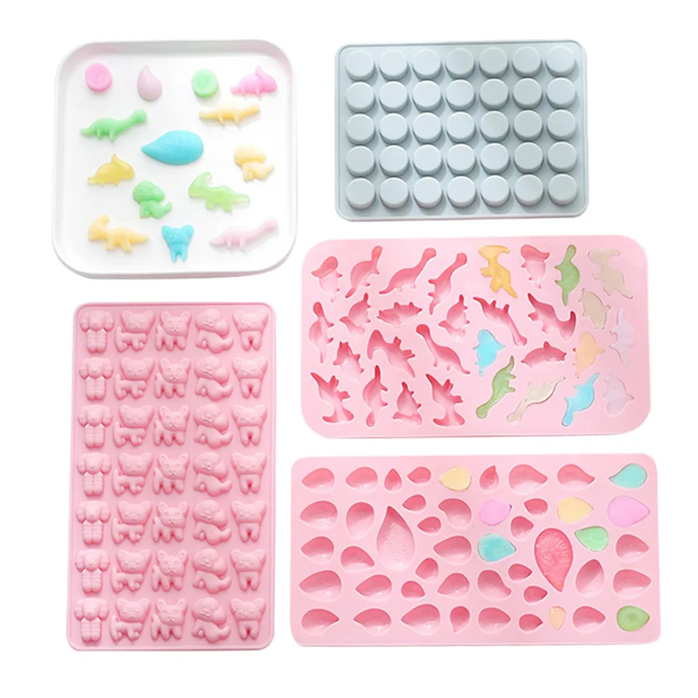 

Многофункциональная силиконовая форма для шоколада в виде капли, мультяшный самодельный клей для помадки, сахарного печенья, приготовлени...