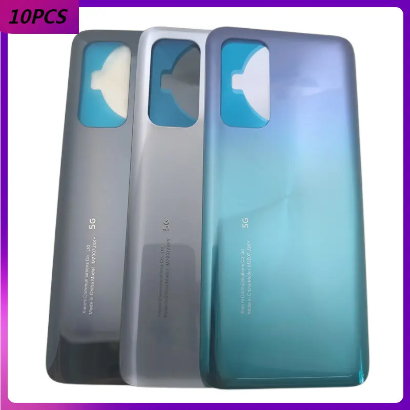 

10 шт., задняя крышка батарейного отсека для Xiaomi Mi 10T Pro