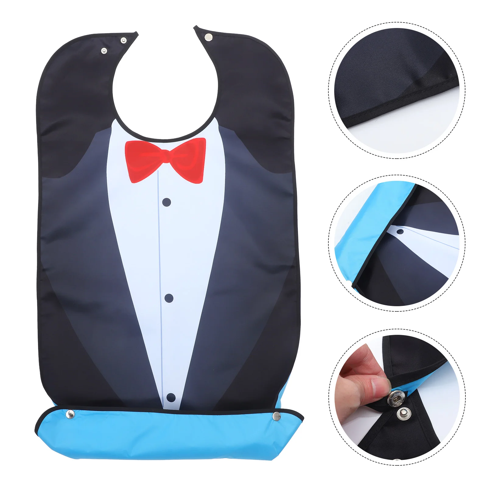 

Adults Used Bib Bibs Eating Men Washable Senior Waterproof Seniors Long Burp Cloth