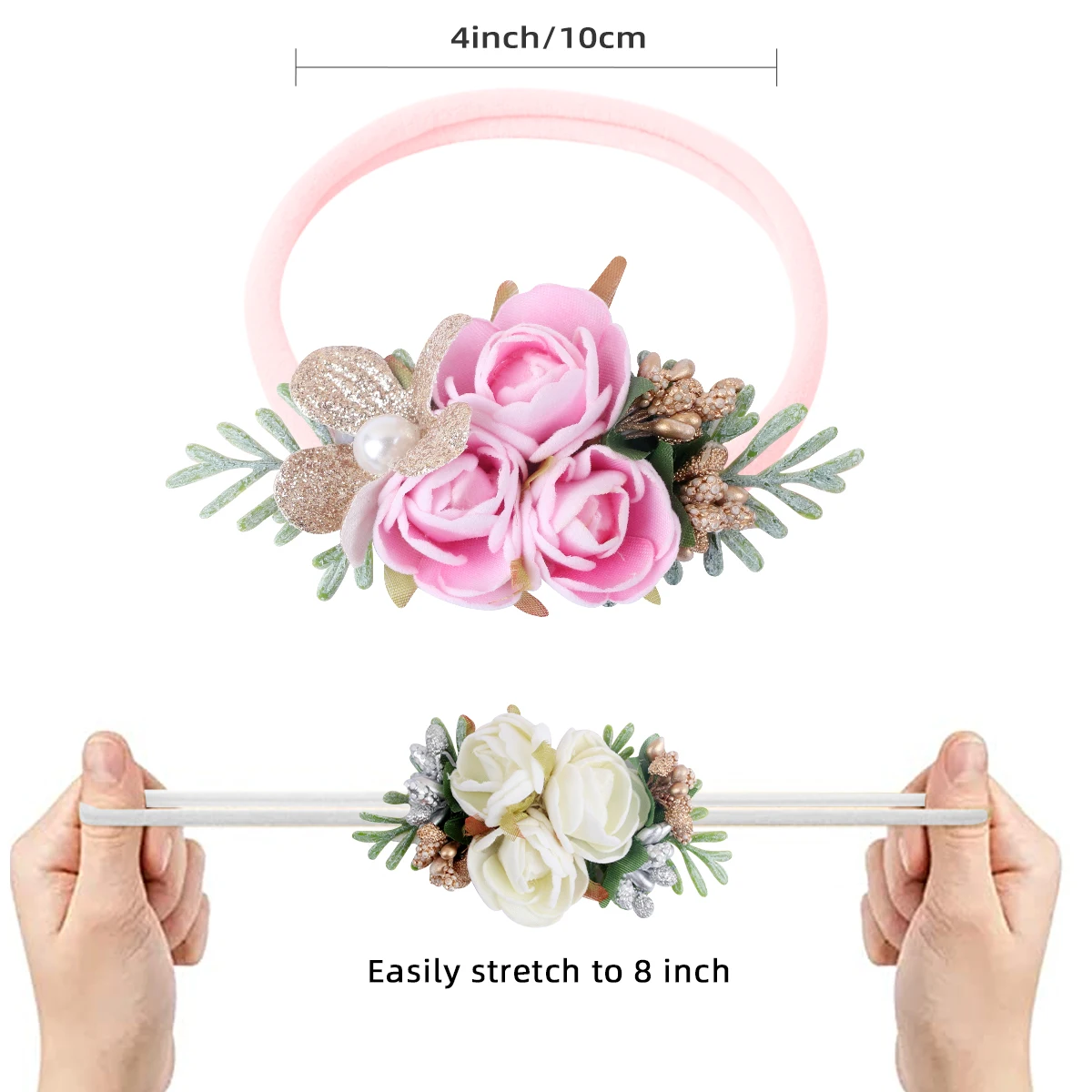 Рисунок 2 - Повязка на голову с жемчужинами