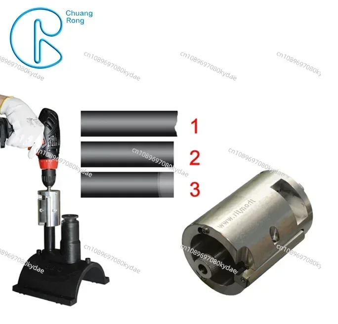 Подходит для Ritmo Turbo скребок трубки труб HDPE (полный комплект по цене продажи)