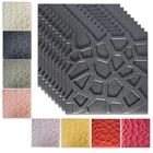 Настенные декоративные клейкие панели из пены, декоративное украшение для спальни, гостиной, ванной, детского телевизора, креативные водонепроницаемые 3D-обои