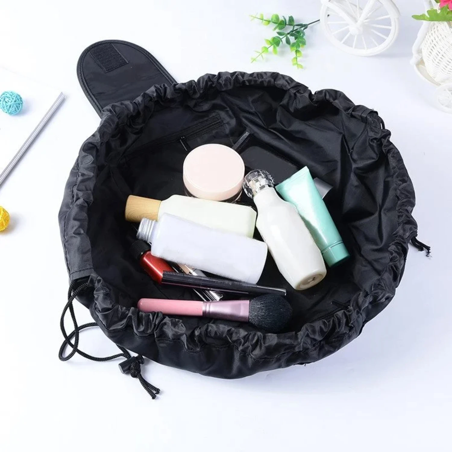 Essentials для путешествий: высококачественная женская косметичка на шнурке красоты