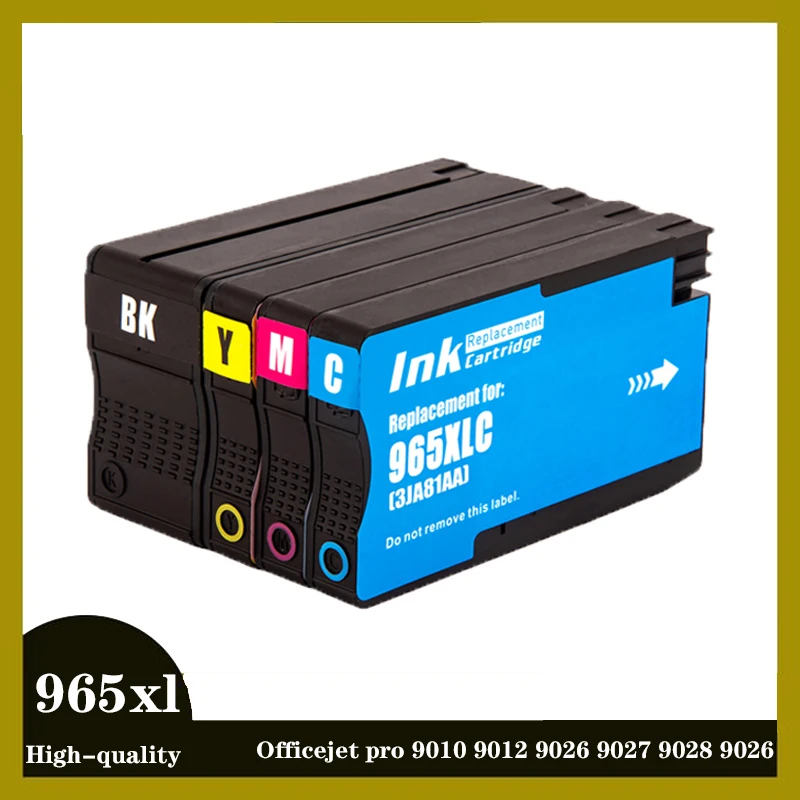 

einkshop For HP 965 ink cartridge For HP Pro 9015 9018 9020 9025 Officejet pro 9010 9012 9026 9027 9028 9026 9027 Printer