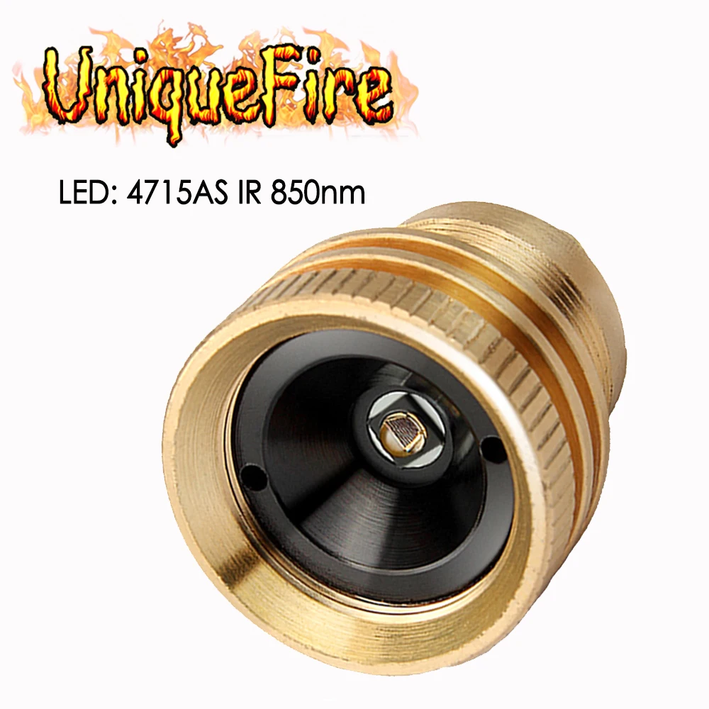 UniqueFire 1508 ИК 850нм 5 Вт 4715AS 3 режима светодиодный модуль в виде таблетки