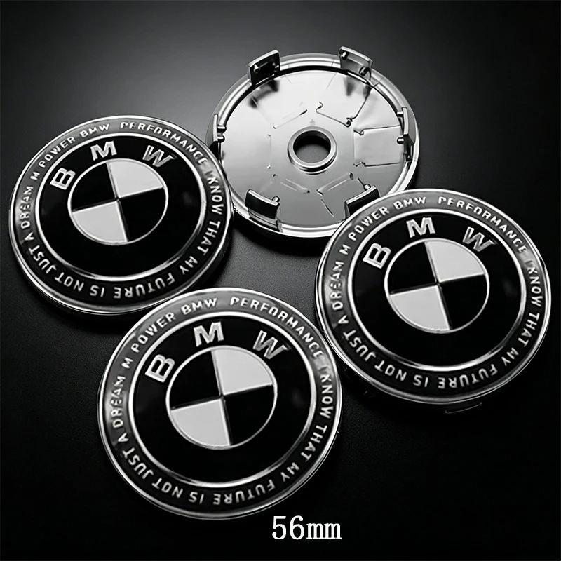 Комплект из 4 колпачков для центра диска колеса 56 мм и 68 мм для BMW E46 E39 E53 E65 E66 E90 G26 X3 X4 X5 X7 G30 F15 G70 G08 G07 G05 G06 G01 G02 G31G38 (art.: 3920daa08f516) - 3920daa08f516