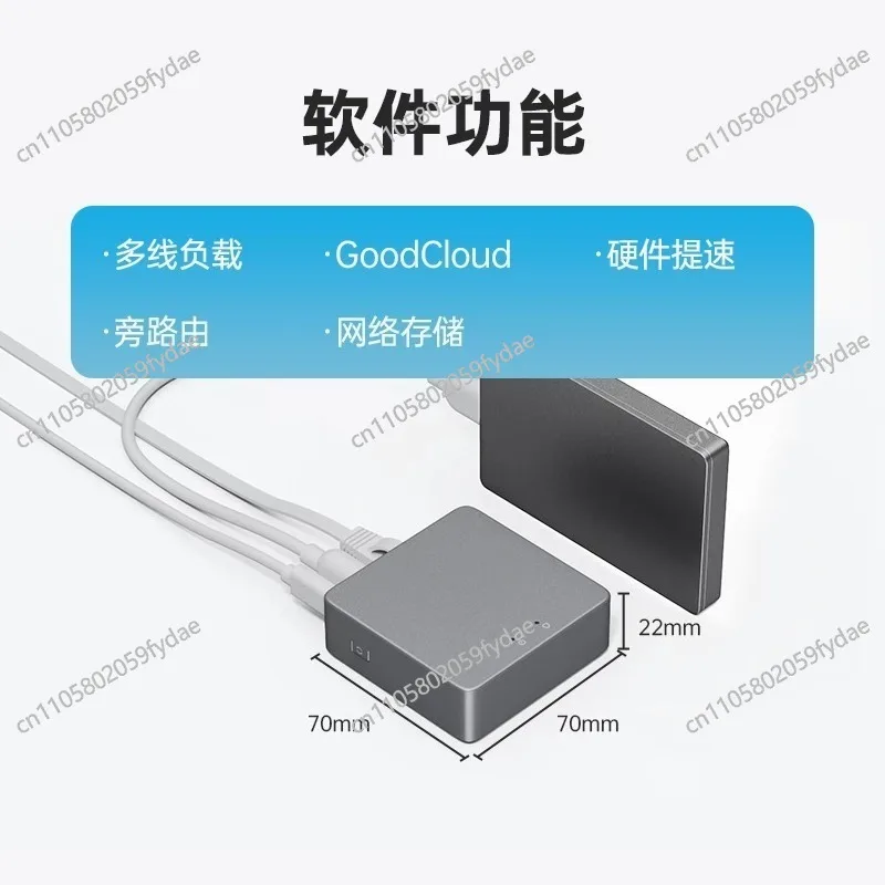 Фото Мини-маршрутизатор MT2500A для домашнего использования с портами 2.5G, USB-портом, портативным металлическим корпусом, компактный 10-гигабитный коммутатор №3
