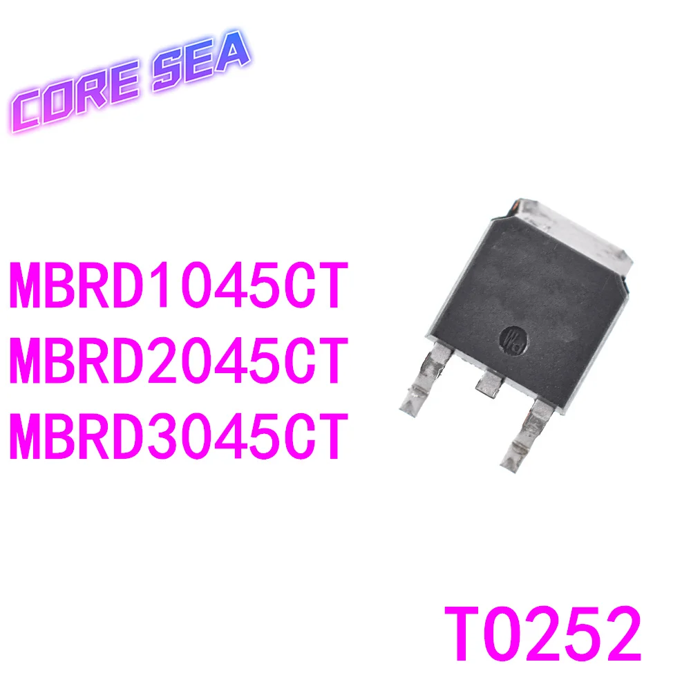 10 шт. MBRD1045 MBR MBRD1045T4G MBRD1045CT B1045G 2045 3045 TO252