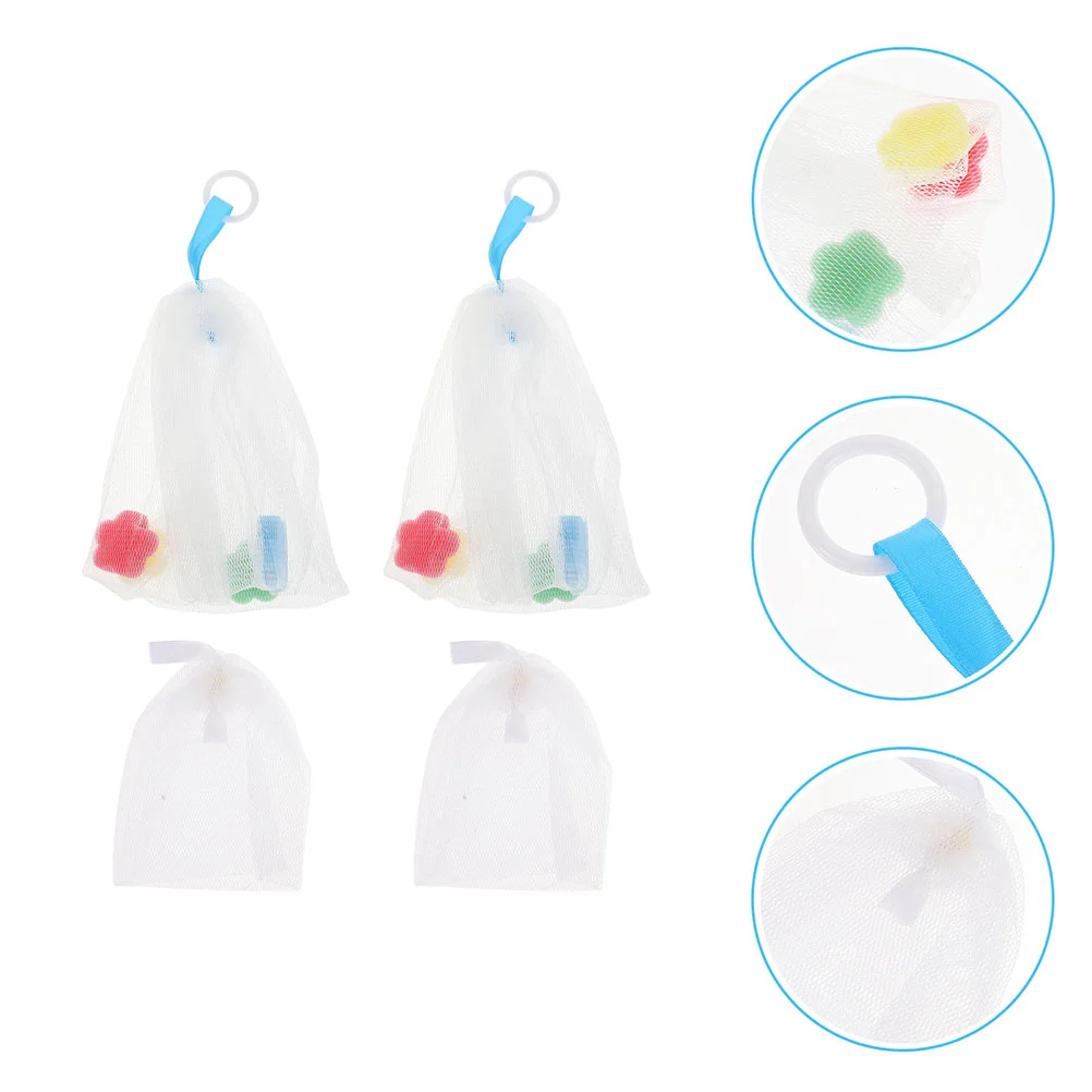 

4 шт., портативные вспенивающие сетки для лица