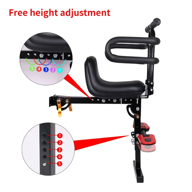 Переднее Универсальное Детское сиденье для электрического скутера складное