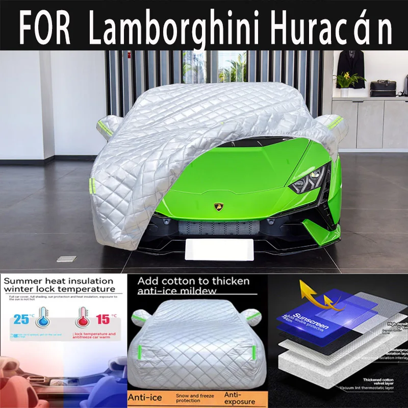 

For Lamborghini Huracá auto hail proof protective cover, snow cover, sunshade, waterproof and dustproof external car accessories