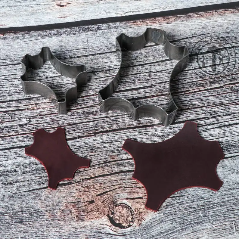 ZONESUN нестандартная бирка для багажа Штамповочный Инструмент Для Резки кожаной