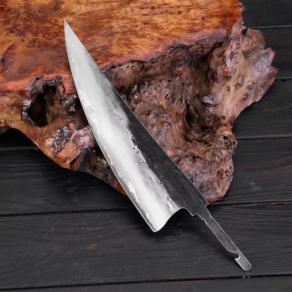 Ручной DIY нож шеф-повара пустое лезвие трехслойная композитная сталь 9CR18 с