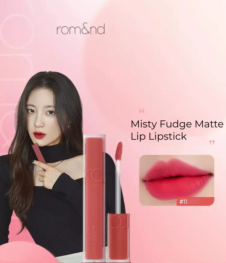 

Romand Blur Fudge Tint 11 Colors Velvet Tint Matte Forest Lip Glaze Liquid Lipstick Lip Makeup Silky Smooth Women Beauty