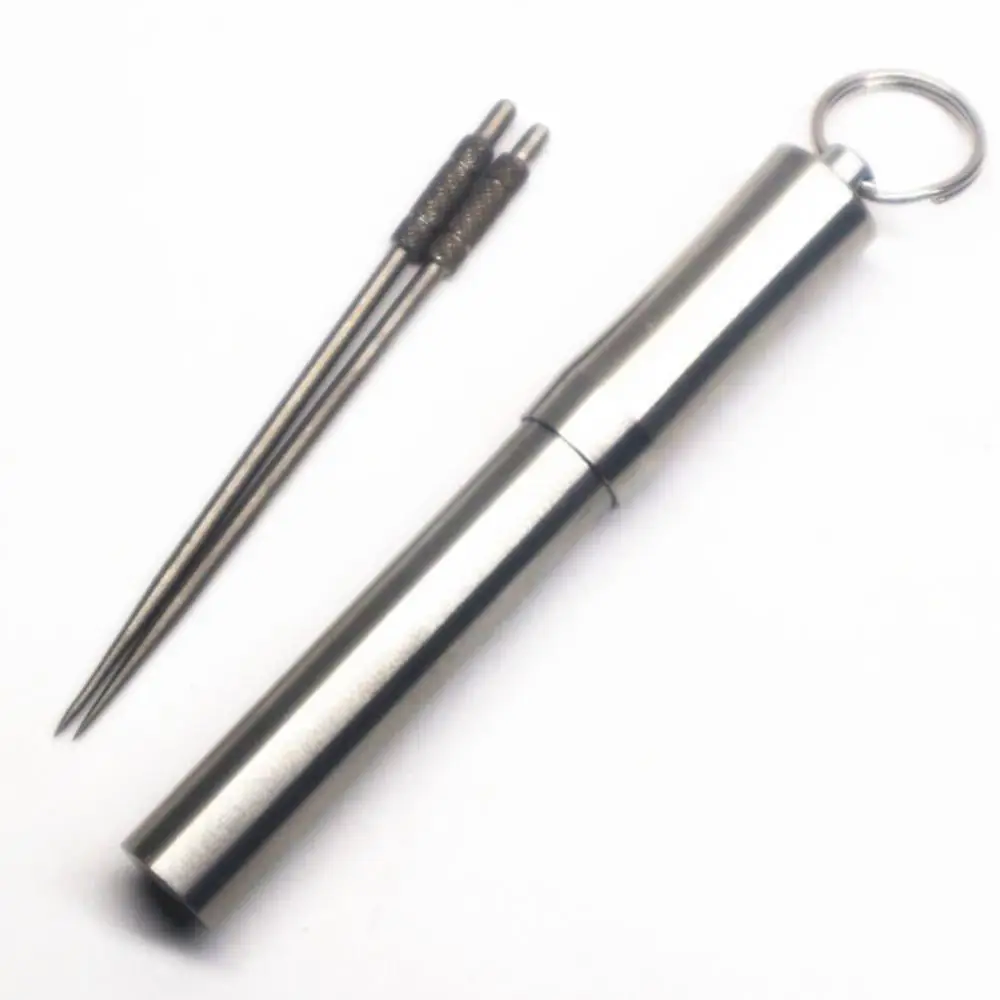 

Multifunctional Toothpick Metal Travel Toothpick Set Stainless Steel Toothpick Tube Pocket Toothpick Portable Toothpick Holder
