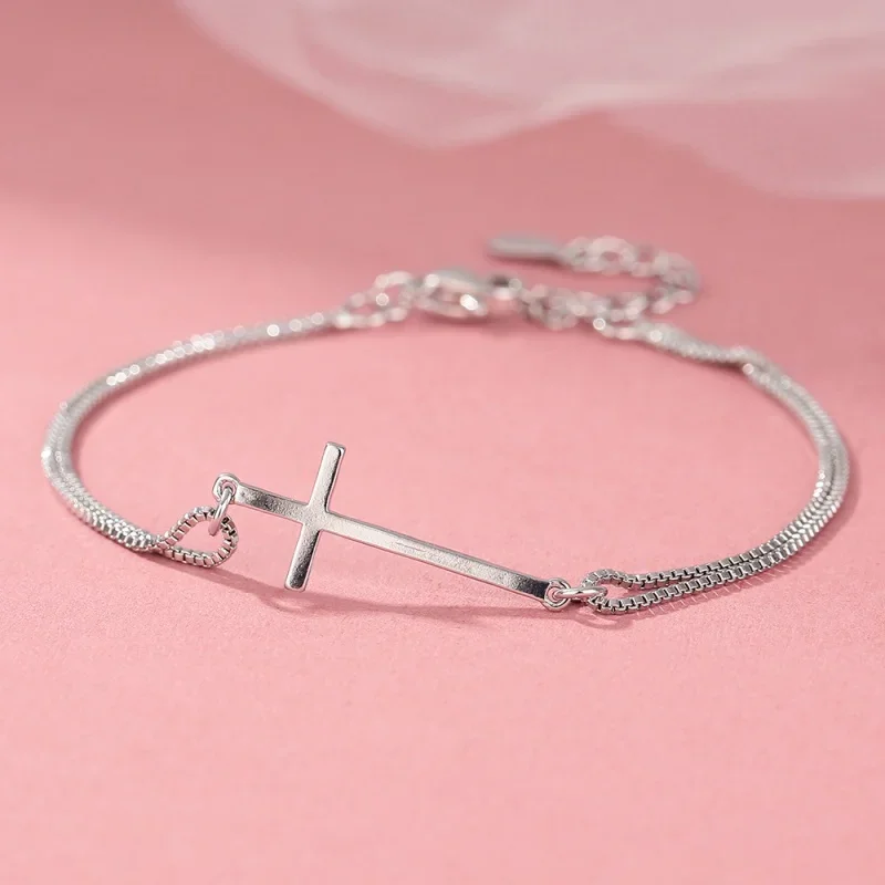 Модный новый двухслойный футуристический ручной крест летний минималистичный