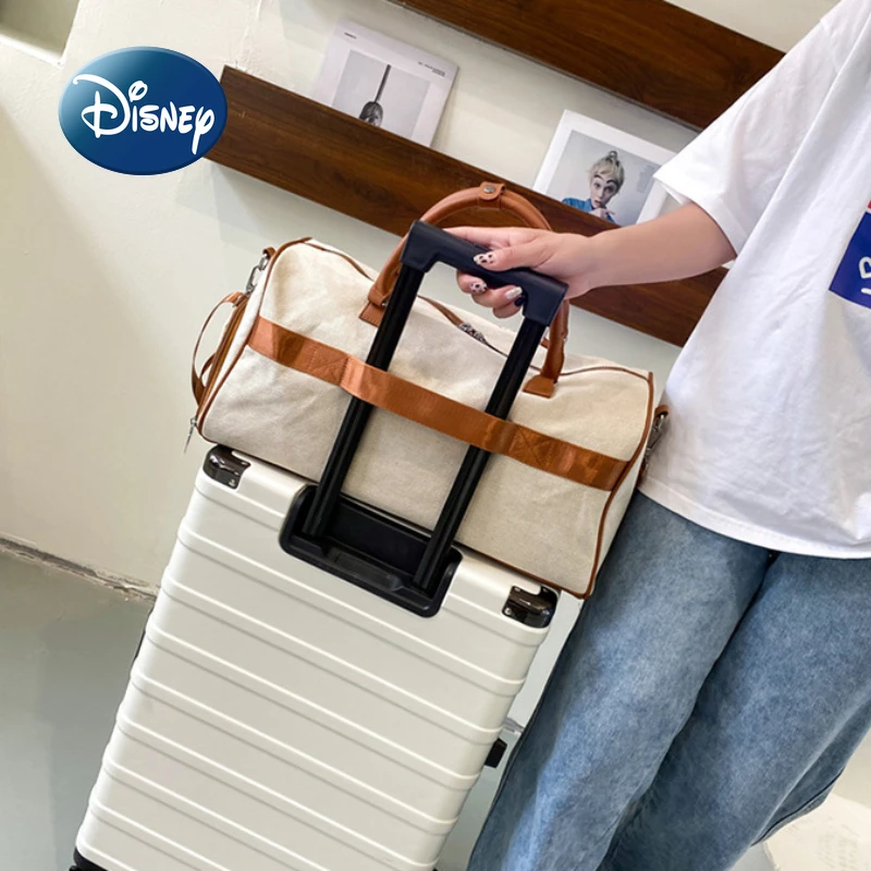 Disney 2022 Mickey New Women's Travel Bag Dry and Wet Separation Large-capacity Portable Travel Bag Fashion Outdoor Fitness Bag