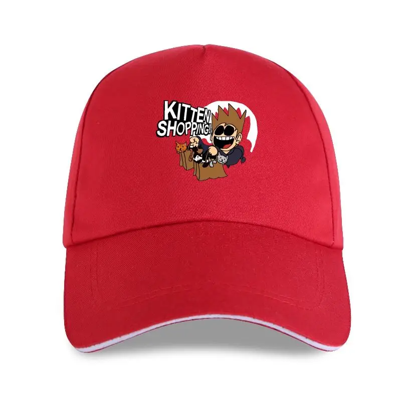 

new cap hat 100% Cotton Fashion Casual Eddsworld Kitten Shopping 2021 Baseball Cap MenS Black Women