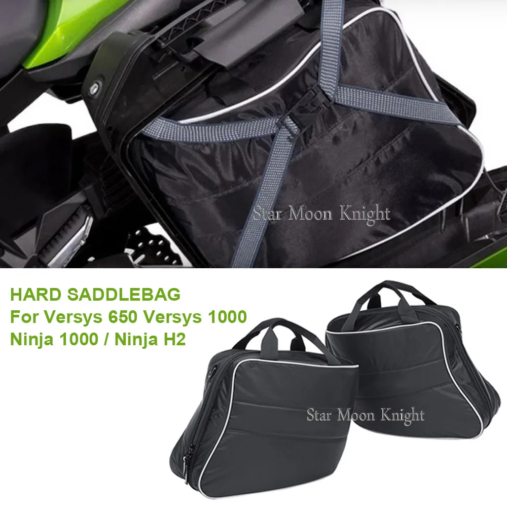 For Kawasaki versys 1000 650 Versys650 Versys1000 2020 2021 For Motorcycle Saddle Bags Travel Waterproof Inner Bag luggage bags