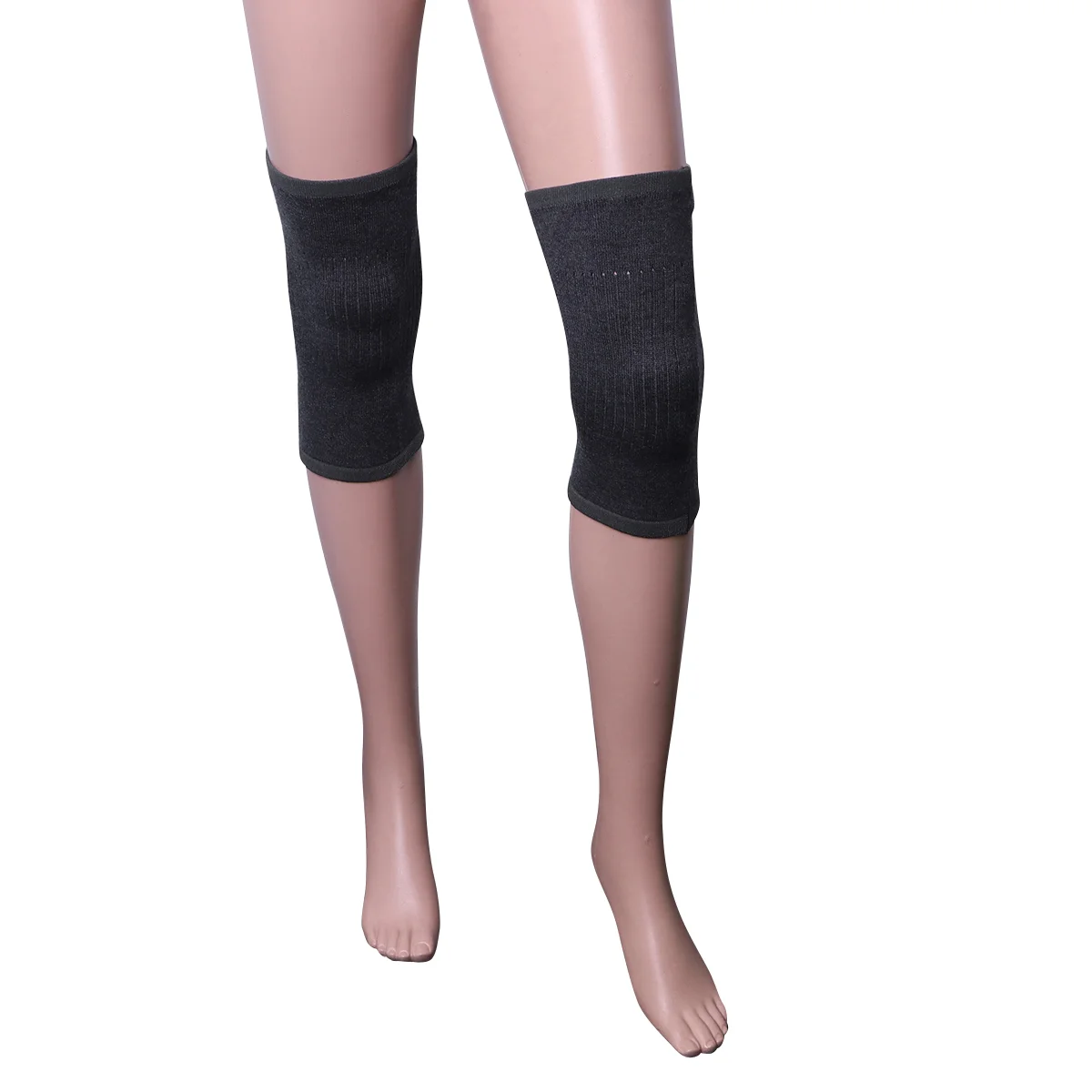 

Knee Sleeve Warmers Brace Warmer Winter Warm Leg Protector Pad Support Thermal Pads Knitted Cashmere Wool Non Soft Elastic Cozy