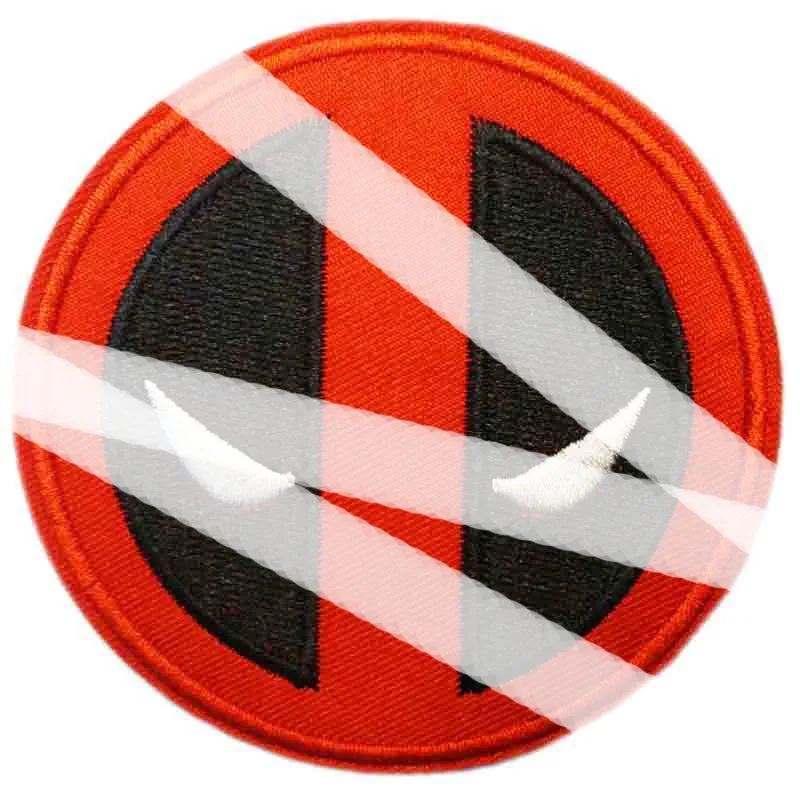 3 &quotВышитая эмблема комиксов в стиле панк |