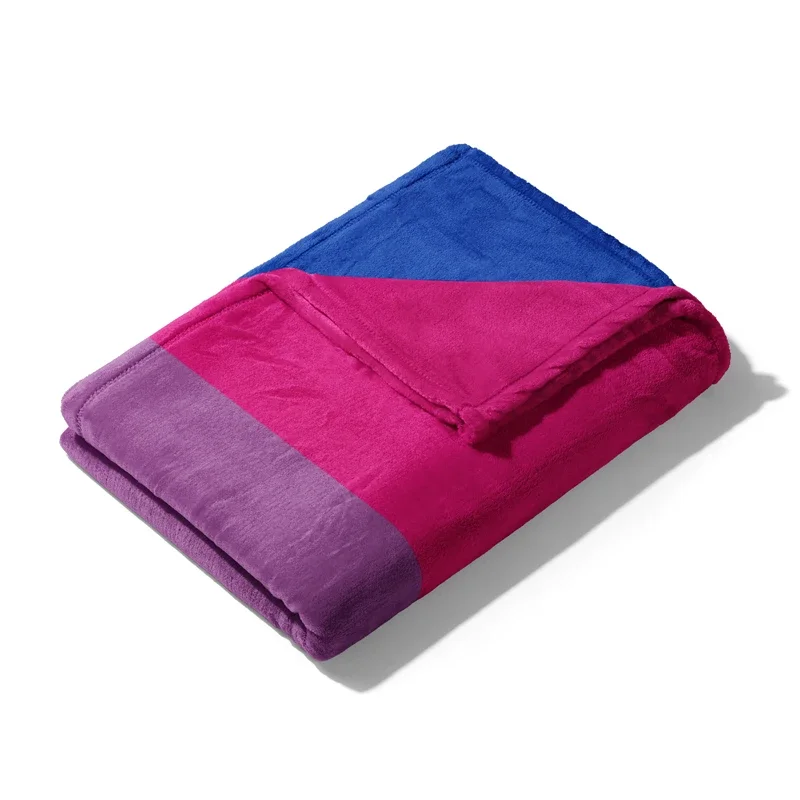 Aertemisi бисексуальный Прайд с изображением ЛГБТ-радуги покрывало для домашних