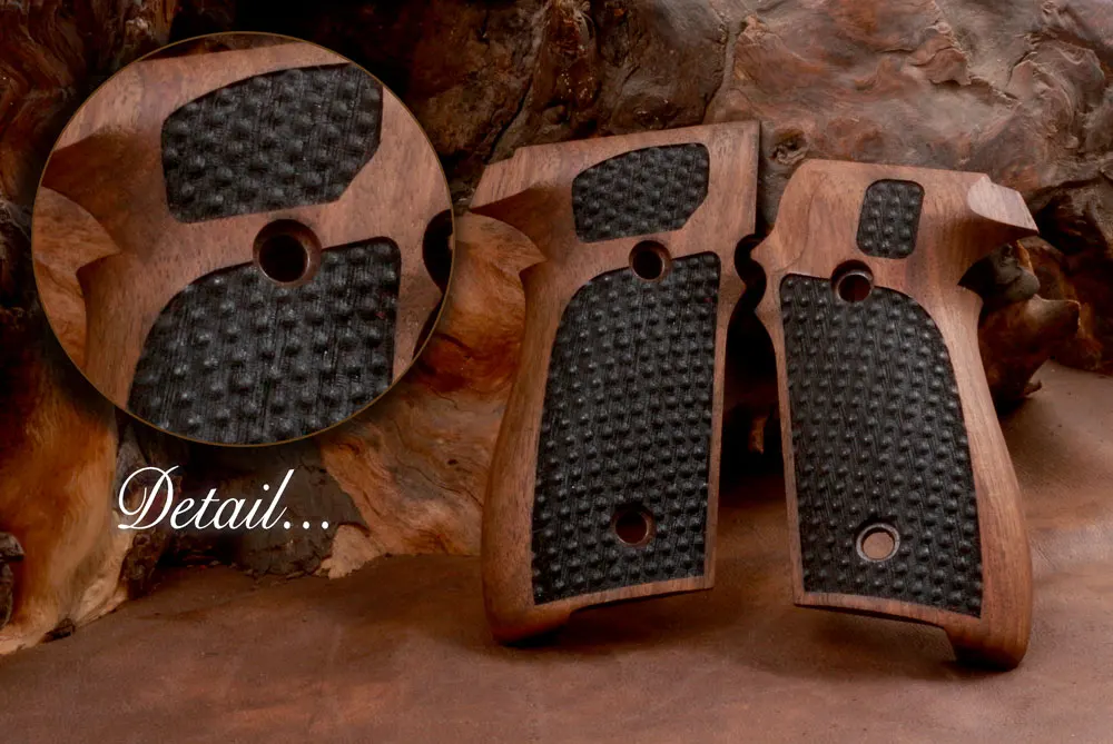 

KSDGrips Brand for Sig Sauer P228 / P229 Compatible Walnut Grip for Replacement