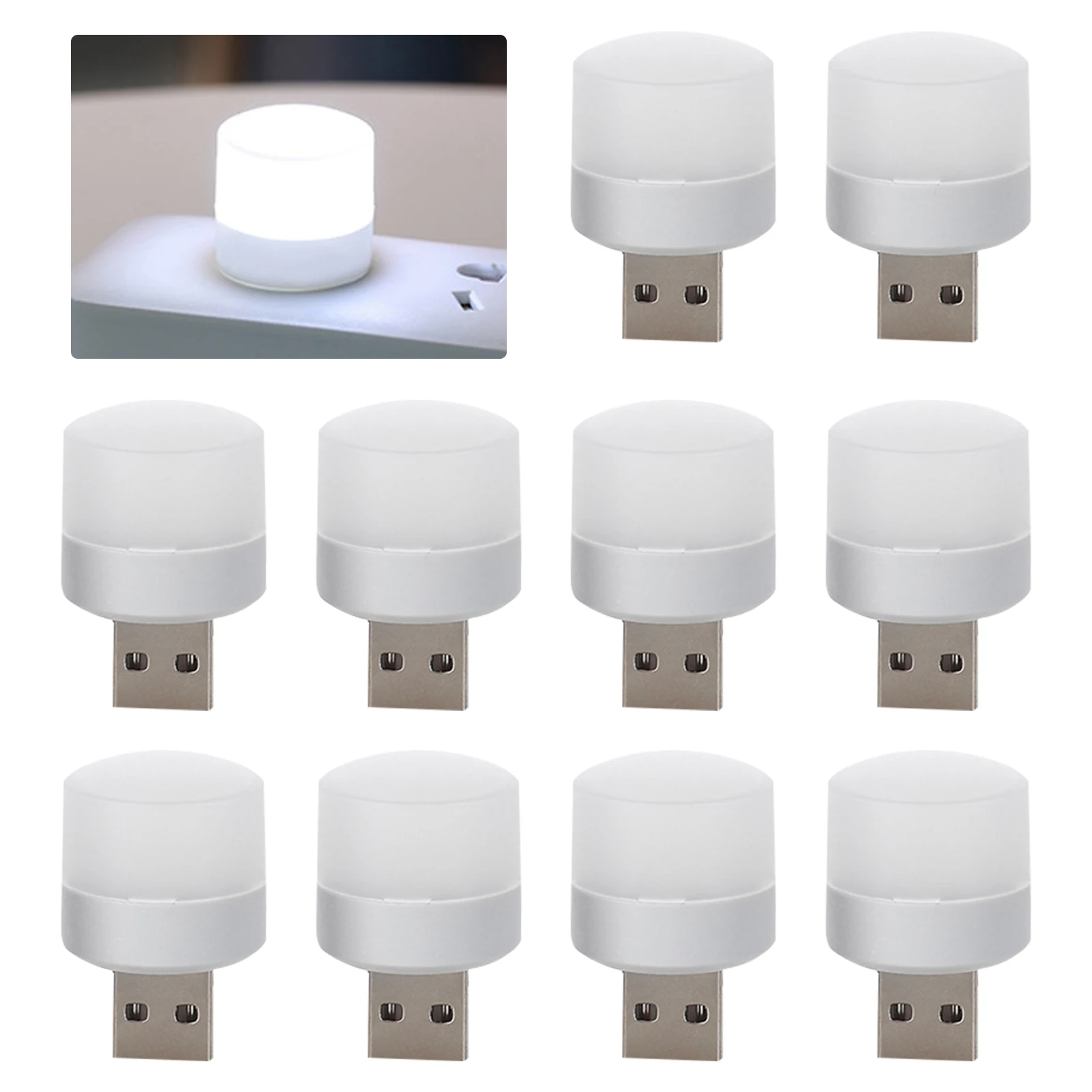 

10 шт., USB-светильник для защиты глаз