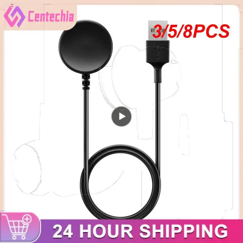 

3/5/8PCS For Samsung Galaxy Watch 4 Classic Usb-a Interface Charging Cable Magnetic Watch Charger For Samsung Watch5