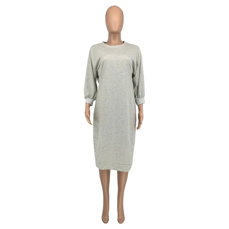 

Puff Sleeve Pleated Sundress Bohemian O Neck Women Sexy Solid Dress Party Fashion Vintage Vestidos Birthday Dress for Women