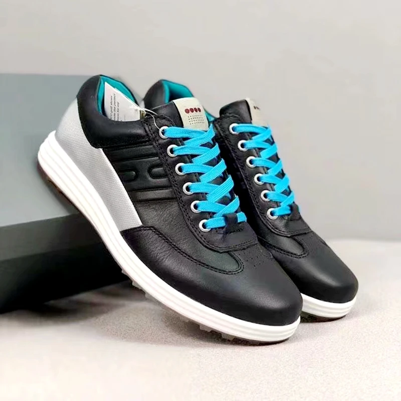 Sports Sneakers Men's Grip non-slip Wear-resistant Leather Material Men's Hiking Shoes Running Casual Shoes