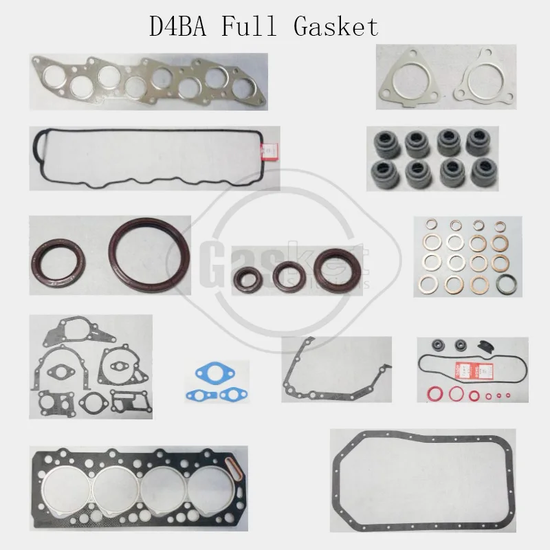 Полный комплект прокладок D4BA D4DA D4DD D4AL для Hyundai KIA автобусный двигатель запасные