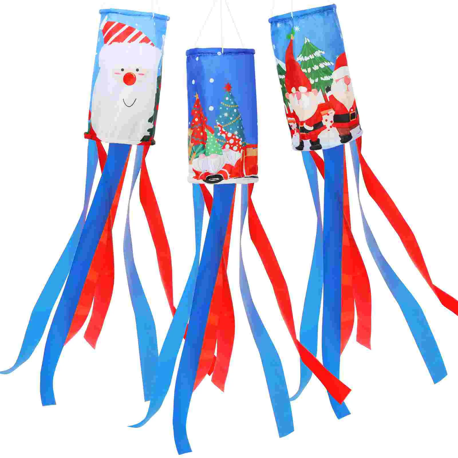 3 шт. рождественский фен флаг садовый декор ветровые носки ветроуказатель