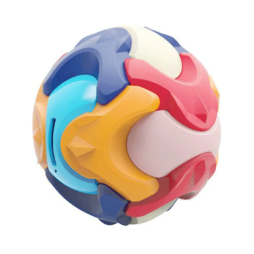 

Kids Educational Puzzle Toy Building Blocks Assembled Coin Money Bank Box Ball Fashion Best For Children Early Learning Gifts