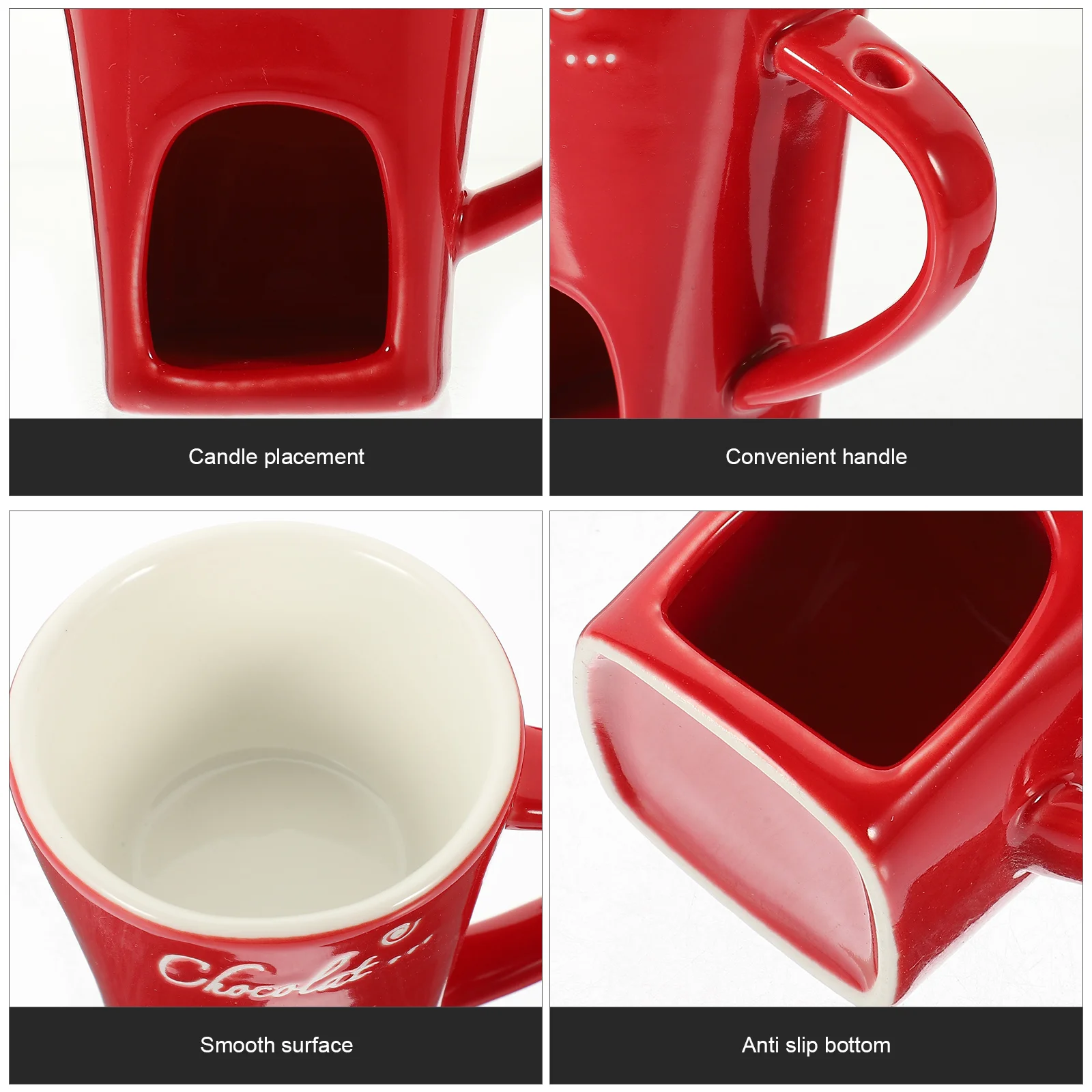 Горячий горшок для плавления шоколада подогреватель масла фондю чайная свеча