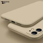 Жидкий силиконовый чехол для iPhone 13 Mini, чехол для Apple iPhone 13, 12, 11 Pro Max, X, XR, XS Max, 7, 8 Plus, SE