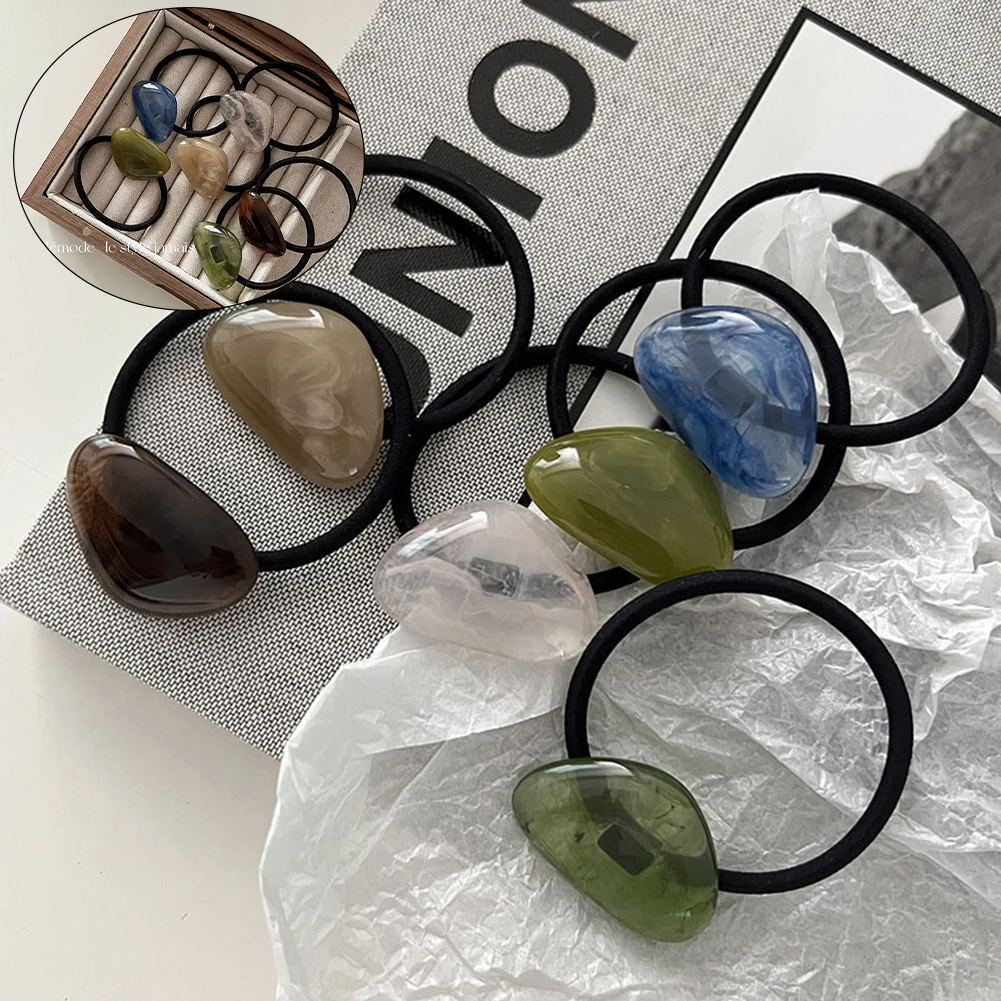 

Hair Ties Hair Ring Hair Accessories Irregular Head Rope Hair Rope Ponytail Holder Geometric Hairband Hair Scrunchie