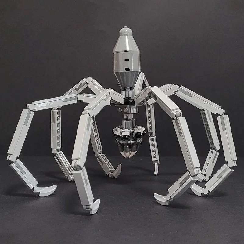 206 деталей MOC Star Battle Mandalorian Maldo Kreis Ice Spider: Конструктор, модель для сборки, рождественский подарок, творческий набор DIY (art.: 3920da640f5cf) - 3920da640f5cf